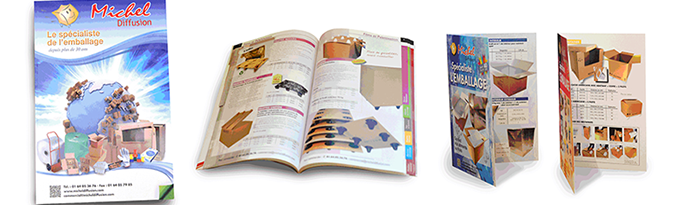 creation Sens Large Michel emballage PAO en français