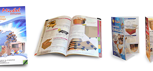 creation Sens Large Michel emballage PAO en français